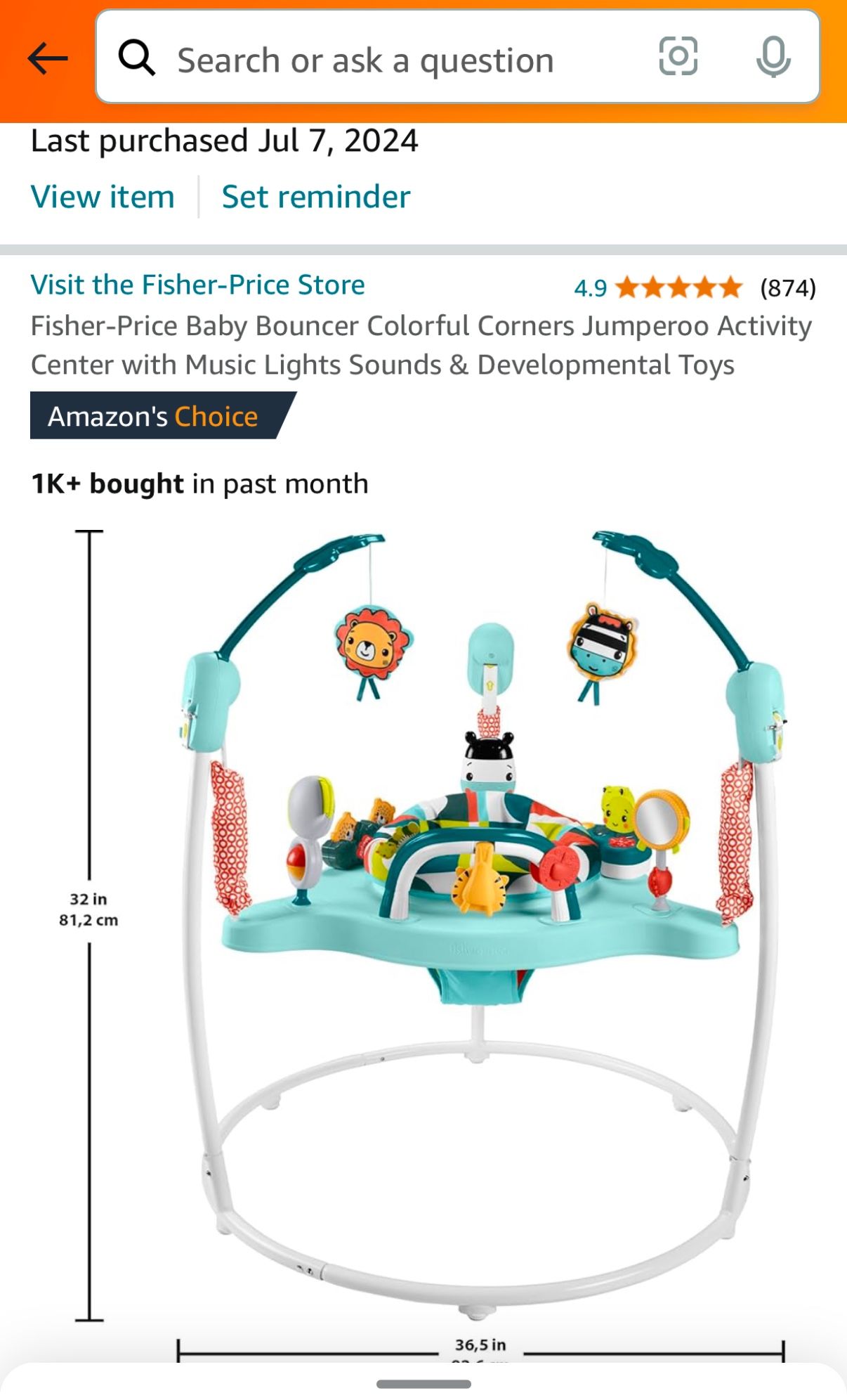 Fisher-Price Baby Jumper
