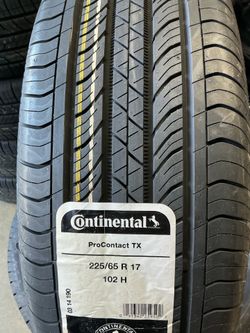 225 65 17   Continental procontact