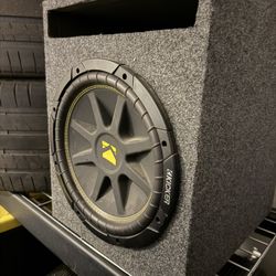 KICKER Comp 12-Inch Subwoofer w/ Enclosure