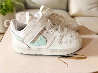 Nike Toddler Sneakers White Mint Swoosh