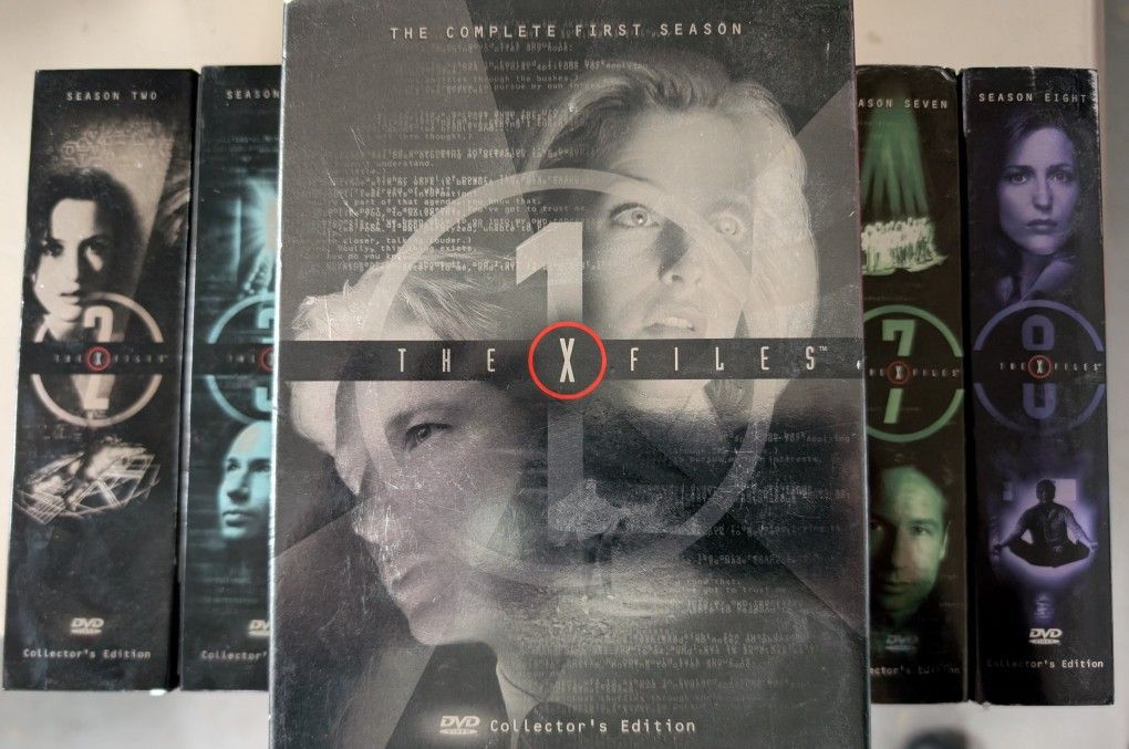 X-Files, DVD, Seasons 1-8