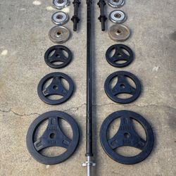 Standard Weights, 5-ft Bar, Dumbbell Bars