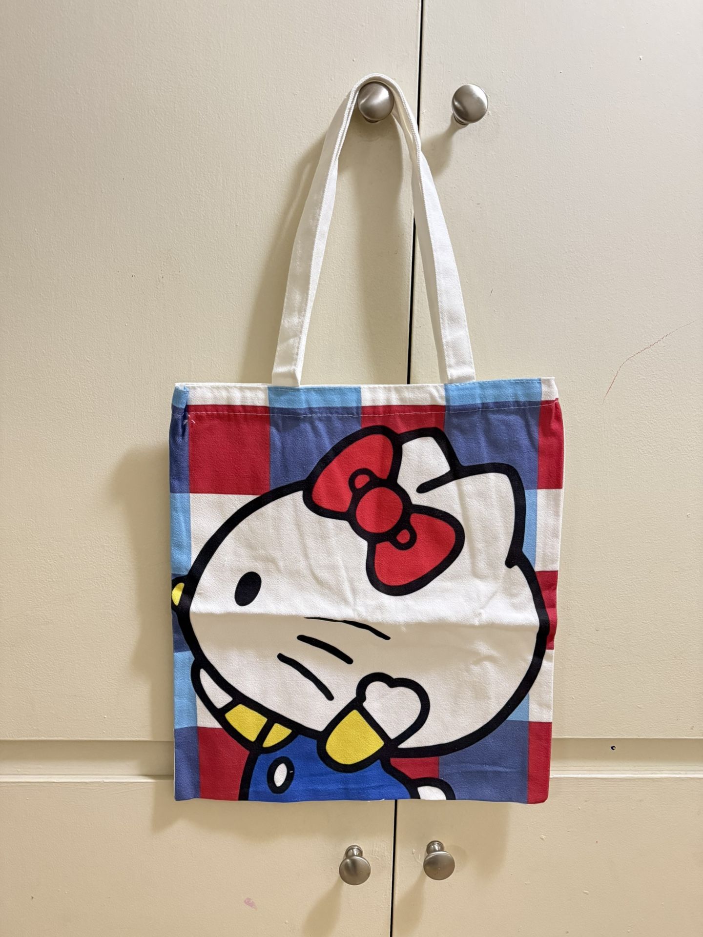 Hello Kitty Canvas Tote Bag