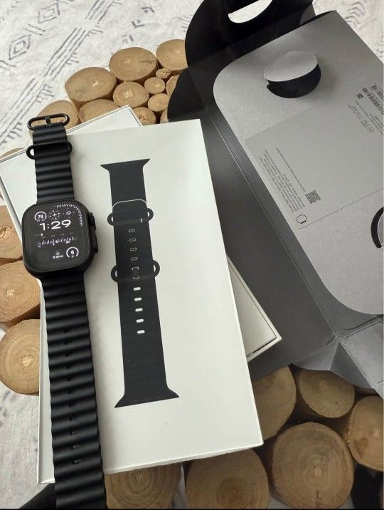 apple ultra wathc 2 black titanium
