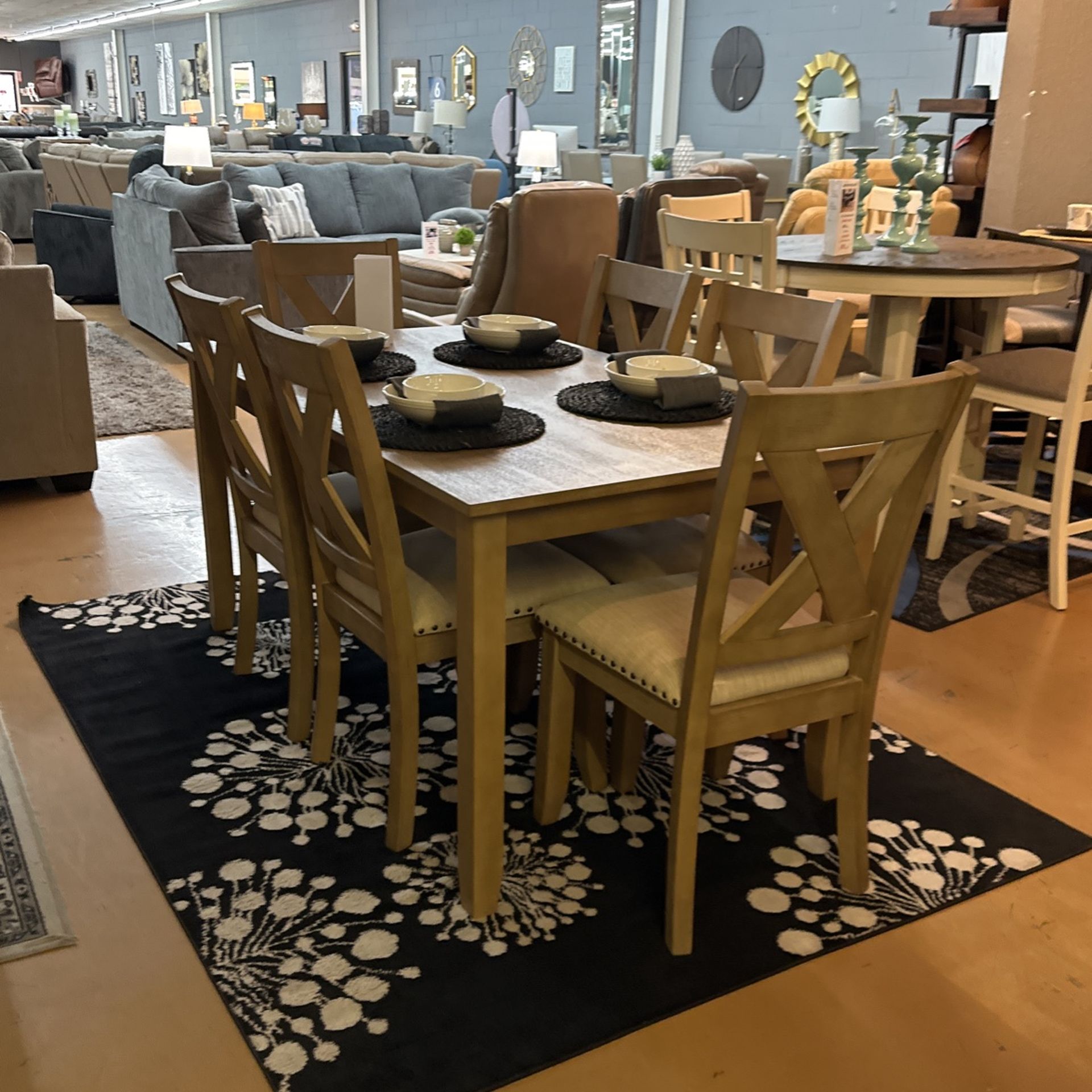 Dining Set 7PC Available In Grey
