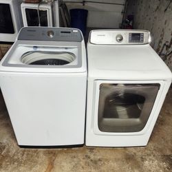 Samsung Washer And Electric Dryer