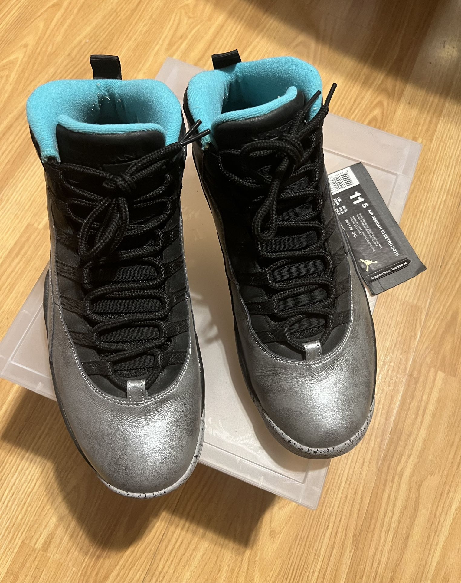 NIKE AIR JORDAN RETRO 10 LADY OF LIBERTY 30TH ANNIVERSARY SIZE 11.5 $80