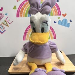 DISNEY DAISY DUCK 18 INCH SOFT PLUSH!  