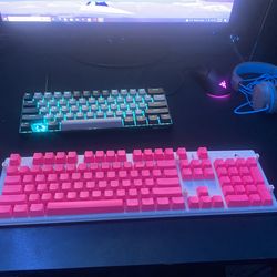 Pink Keycaps