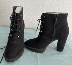 Suede Ankle Booties