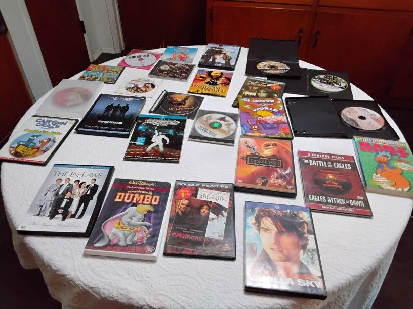 Assorted Dvds All 25 For