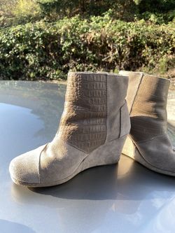 Suede TOM’s Ankle Boots