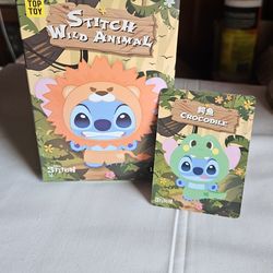 Stitch Wild Animal Series Plush Blind Box