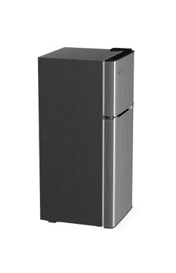 Frigidaire EFR451 Refrigerator with Top Freezer - 2 Door Fridge with 4.6 Cu Ft, Platinum Series, Stainless Steel