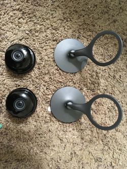 I got 2 Google nest cameras with magnetic stands