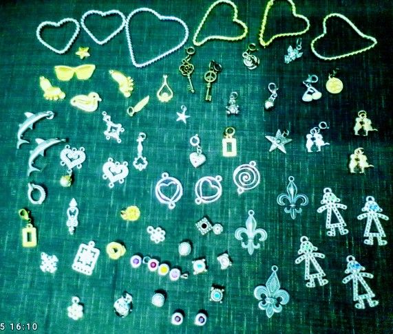 Charms, Filigree, Glass Beads, Everything You will Need To Make Jewelry 