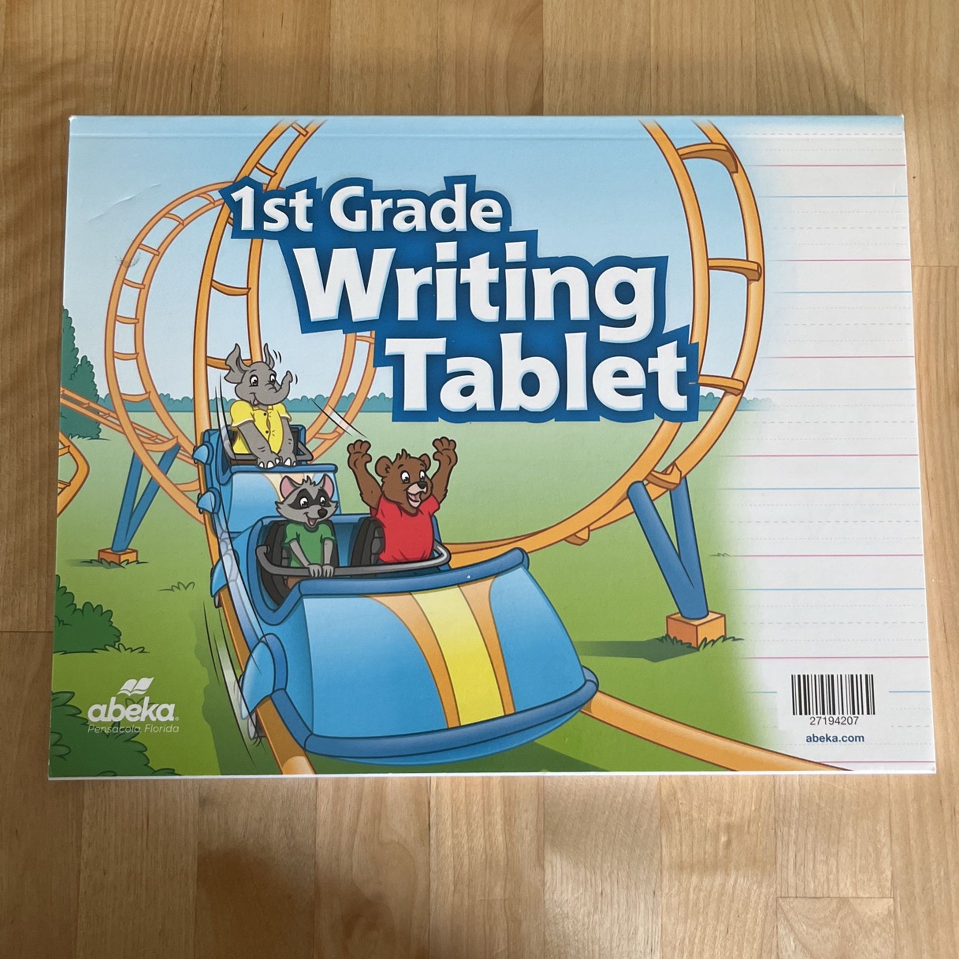 Abeka 1st Grade Writing Tablet