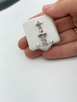 925 Sterling Silver Anchor Pendant