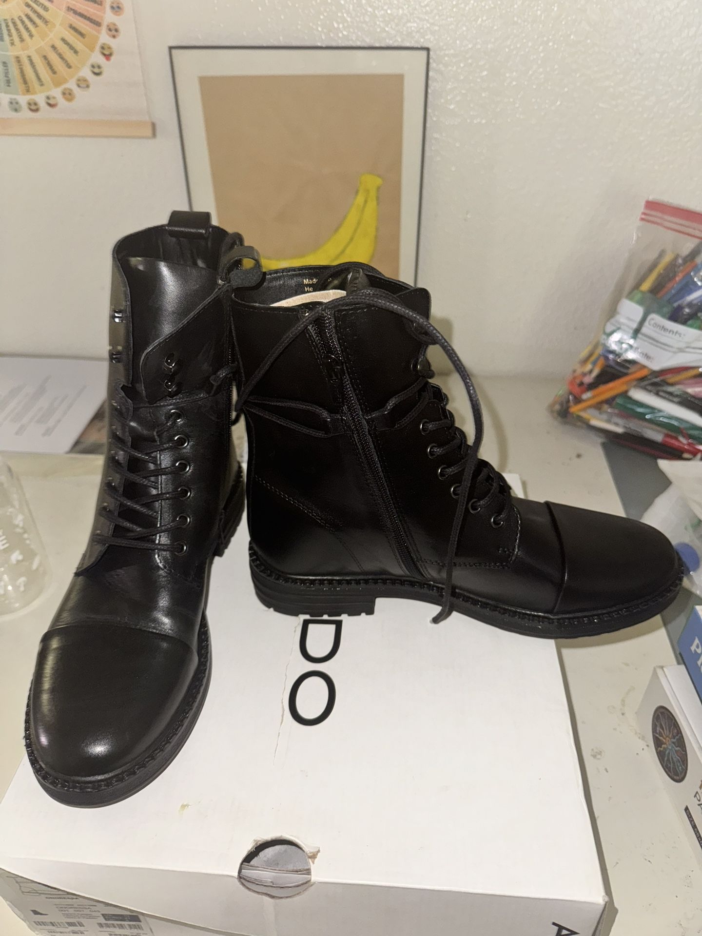 Brand New Never Worn Aldo Lace -up Combat Boot