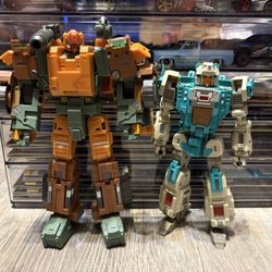 Fansproject Warbot And Smart Robin (Transformers Roadbuster And Brainstorm)