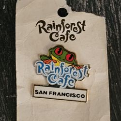 #Vintage #Disney #Rainforest Cafe #Pin #San Francisco 