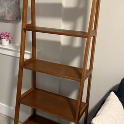 5-Tier 72” Ladder Bookshelf