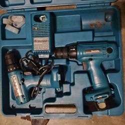 Makita Drills And Charger