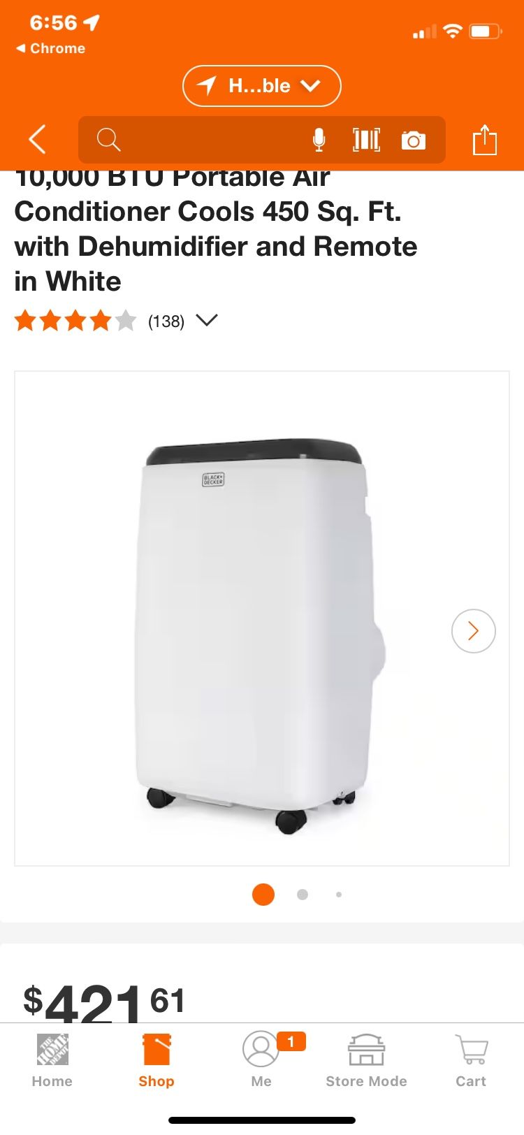 Black And Decker Portable Air Conditioner