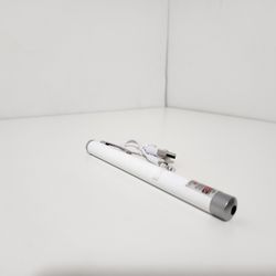 Green L. Beam Single-point L. Pointer Pen with USB Cable White
