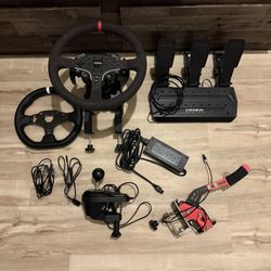 All in One Moza R5 driving Simulator Bundle