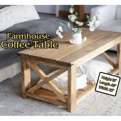 Farmhouse Coffee Table