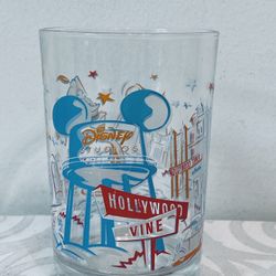1996 Glass Walt Disney World 25th Ann Remember the Magic Disney Studios EUC