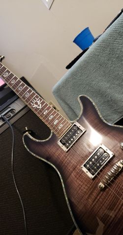 Guitar and amp