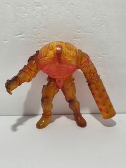 Marvel Toy Biz Ninja Force Dark Nemesis X-Men Action Figure Orange 1996 Vintage