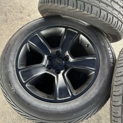 BRAND NEW SET OF RIMS AND TITRS 139.7MM 6 5.5  