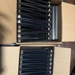 3 Ring Folders With Plastic Pockets (1/2 Inch) 36 Total