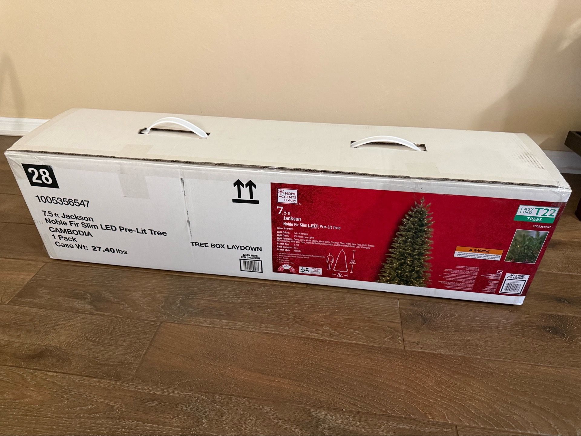 7.5 ft pre lite tree