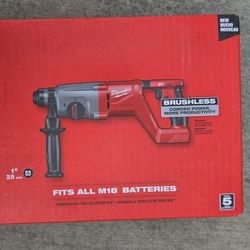 Milwaukee 18v Rotary Hammer Drill Brushless Brand New Tool Only 