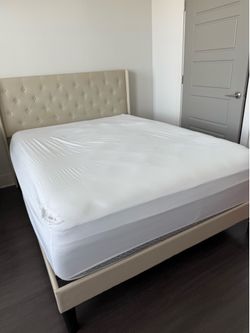 Queen bed frame