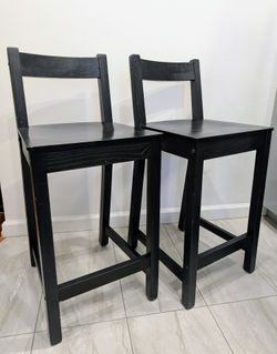 Pair of IKEA NORDVIKEN Bar Stools - $40