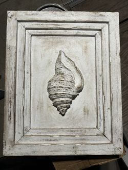 Sea Shell Wood Art
