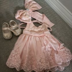 Infant Dress Pink 