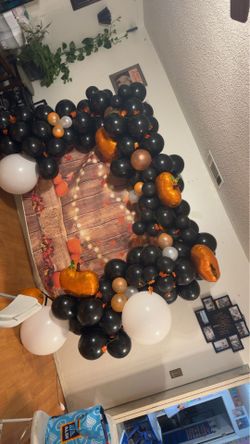 Party Balloon Garland As Is. Pick Up And Go.