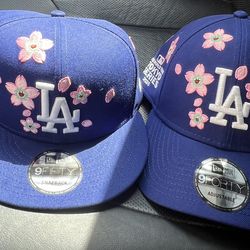 LA Dodgers x New Era x Takashi Murakami Tokyo Series SnapBack Blue Hat. Authentic From ComplexCon x Fanatics