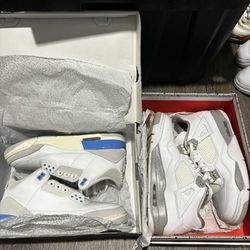 Jordan 3s And Jordan 4s Both Size 11
