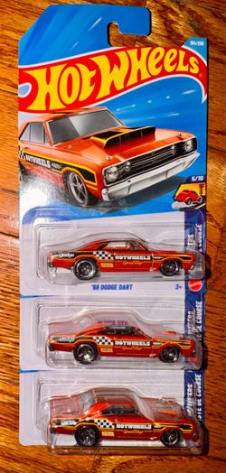 Hot Wheels '68 Dodge Dart 3-Pack