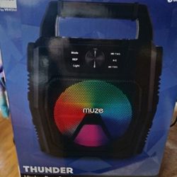 New Muze Wireless Bluetooth Light-up Party Speaker