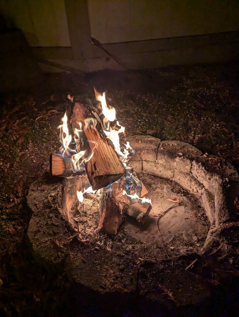 Firewood Ready For The Home Or Fire pit..