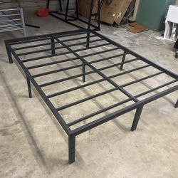 Full size 14” Metal Bed Frame (( BRAND NEW  ))