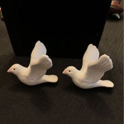 Ceramic dove candle enhancers